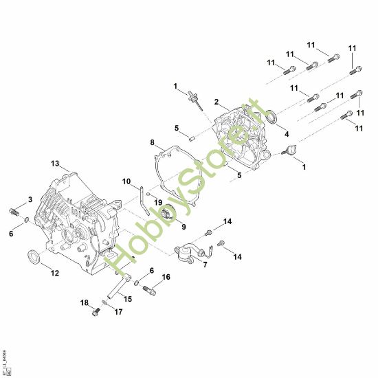 Picture of C - Carter albero a gomito EHC 705.0 (EHC705-0001)